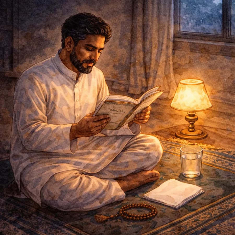 রুকইয়ার গোসলের উপকরণ ও পদ্ধতি — ভিজ্যুয়াল গাইড: বরই পাতা, পিঙ্ক সল্ট, অলিভ অয়